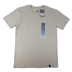 Gold Toe Men’s Crew Neck Pocket T-Shirt Size Small 34-36 Cobblestone New