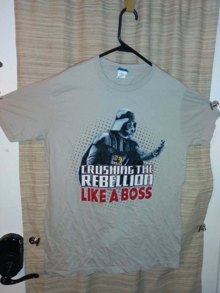 Crushing the rebellion like a boss star Wars Darth Vader shirt