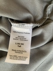 athletic t shirt mens Grey Suze L Polyester See Photos