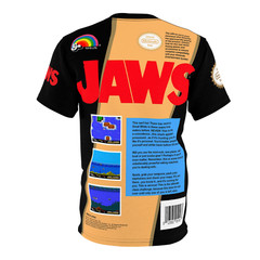 JAWS 1987 NES Retro Vintage Nintendo Video Game Cover T-Shirt