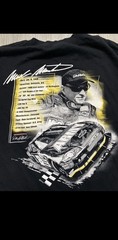 Checkered Flag Sports CFS Shirt Mark Martin Black Men’s Side Medium Men Mens