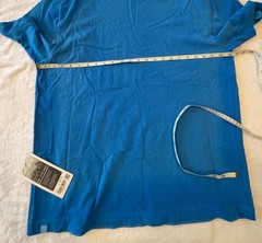 Lululemon Cotton Jersey T-Shirt FDAP Size Large Fade Dye Corn Flower Blue