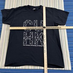 Chinese University Of Hong Kong Shirt Mens XL Black CUHK Exchange Student Tee