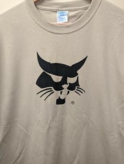 Official Bobcat Logo Desert Sand Beige T-shirt – S, M, L, XL, 2X & 3X Sizes