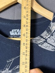 Star Wars Mad Engine Spaceship All Over Print T-Shirt Navy Men’s XL