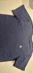Carhartt K87 Navy Blue Pocket T-Shirt Size XL