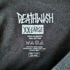 Vintage DEATHWISH Skateboards Shirt XXL Baker Boys Shake Junt Skate Birdhouse