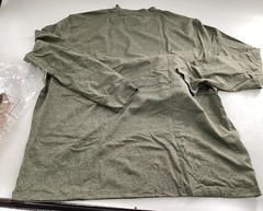 M Maelreg Men’s Long Sleeve Performance T-Shirt Olive Green Heather Size M