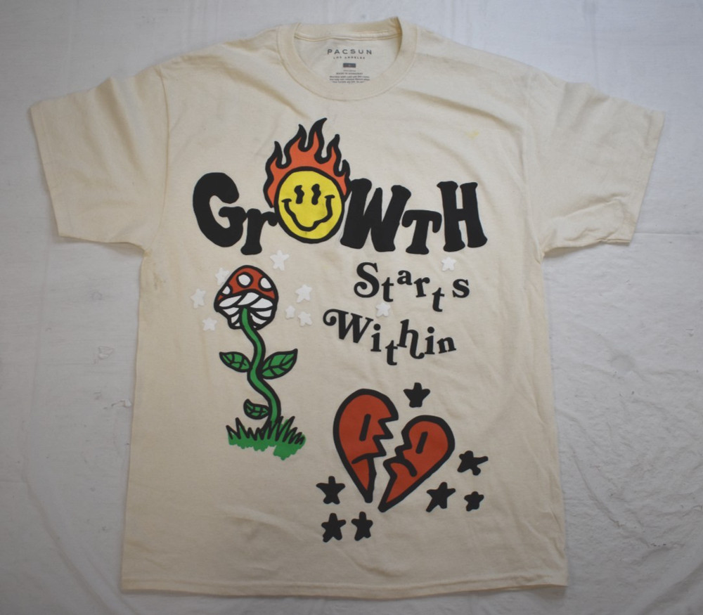 PacSun Mens Growth Starts Within Shirt S, M, L