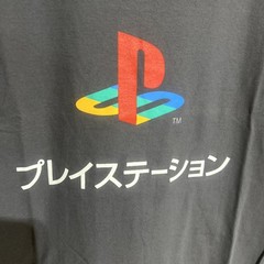 NWOT Official PLAYSTATION 100% Cotton TEE / T-Shirt Size LARGE Dark Gray