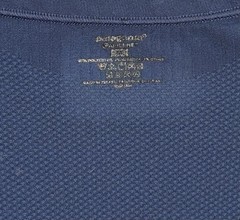 Vintage 2000’s Patagonia Capilene Variable Knit Crew Men’s Medium L/S Blue Top