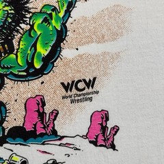 1991 WCW CACTUS JACK Vintage T-Shirt Reprint