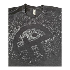 American Apparel Men’s Large Black Graphic T-Shirt 100% Combed Cotton Made USA