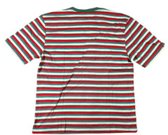 The Sopranos TONY HBO TV Men’s RED Striped embroided Logo T-Shirt S M L XL 2X