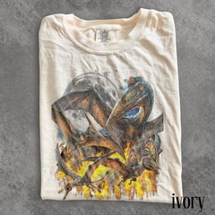 Retro Pterodactyl Flying Comfort Tee