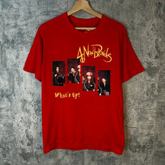 4 Non Blondes Band What’s Up Red T Shirt Full Size S-5XL