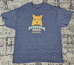 Anderson School McMenamins Hotel Bothell, WA Bobcat Gray Graphic T-Shirt Size XL