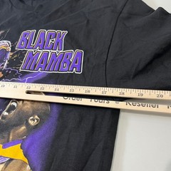 TeeStyled Black Mamba Kobe Bryant TShirt Mens Medium Black Graphic Basketball