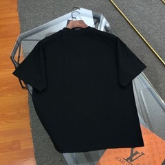 Prada 2026 new logo short sleeved T-shirt – black