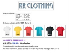 Anime/Cartoons Made to Order Unisex T-shirts 