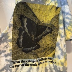 Tie Dye Online Ceramics Long Sleeve T Shirt New Size XXL Butterfly