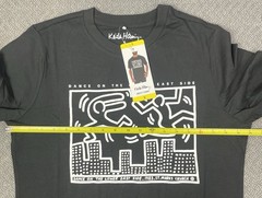 Keith Haring Men’s Graphic Tee Blue/Beige/Black Pick Size S, M, L, XL, XXL NWT