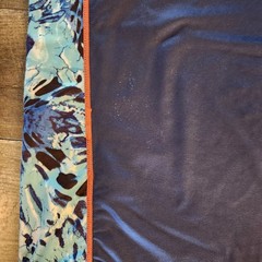 Kastking Fishing UPF Hooded Long Sleeve Fishing Shirt Mens 3XL Blue Mask Sun