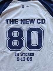 B.B. King Promo Baseball Jersey XL Blue White 80 CD 2005 Music Industry Shirt