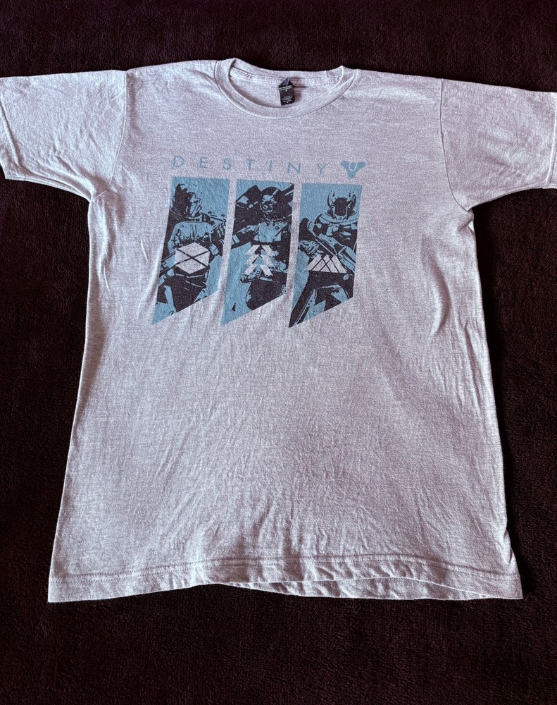 Destiny GameStop Midnight Release Promo Shirt medium warlock hunter titan
