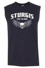 STURGIS Sleeveless T-shirt – S to 4XL – Harley Davidson Biker