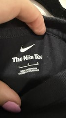 Black Nike Just Do It T-shirt Sz L