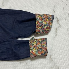 Paul Smith Denim Shirt Floral Pattern Long Sleeve Casual Formal Men Used Japan