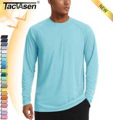 Summer Men’s UV Shirts UPF50+ Outdoor Fishing Water Sport Performance T-Shirts