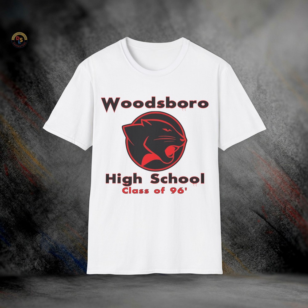 Woodsboro High School Class of 96′ T-Shirt | Softstyle Tee