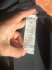 Virgil Abloh’s Pyrex Vision Black and Green Neon Shirt Size L