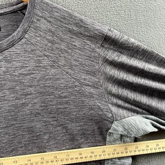 REI CO OP Shirt Mens Large Gray Long Sleeve Performance Stretch Outdoor Gorpcore