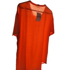 Victorious Men’s Hipster Fathers Day Gift Curved Hem T-Shirt XL Coral