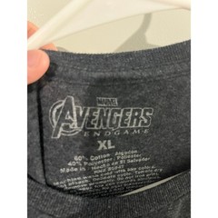 Marvel Avengers Thanos Dark Heather Grey Mens XL Tshirt