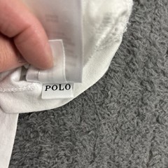 Polo Ralph Lauren T Shirt Mens Small Polo Bear Hot Cocoa Preppy White Tee FLAW