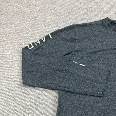 Under Armour Shirt Mens Large Gray Freedom USA Flag Long Sleeve Tagless Tee