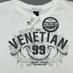 Vintage The Venetian Las Vegas Shirt Mens 2XL White Resort Casino Logo Deadstock