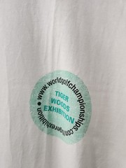 “TIGER WOODS EXHIBITION…ELEVATE YOUR GAME!” Attendee T Shirt Medium by JERZEES