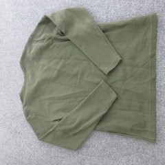 Roark Henley Shirt Mens Large Green Long Sleeve Thermal Pocket Casual Top