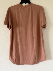 Kenneth Cole Medium Canyon Clay Active Tech T-Shirt Stretch $49