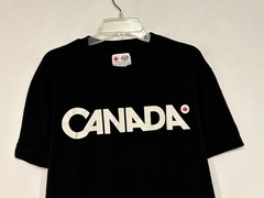 Vintage Hudson’s Bay Co ‘Canada’ Winter Olympics Tee Men’s Sz Large Bankrupt HBC