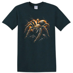Spider Graphic T Shirt Creepy Monster Design Cool Animal Tee