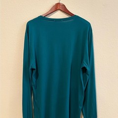 Marine Layer Teal Long Sleeve Tee Men’s Size XL Supima Cotton Modal Blend