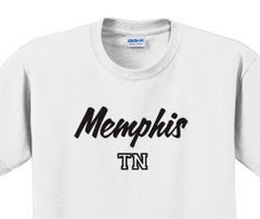 Memphis, Tennessee State T-Shirt Short Sleeve Graphic Tee Unisex apparel