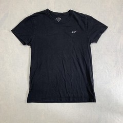 Hollister T Shirt Mens Small Black 100% Cotton Must Have Collection