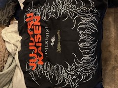 Civil Regime x Jujutsu Kaisen Megumi Fushiguro Graphic Tee Black Mens L